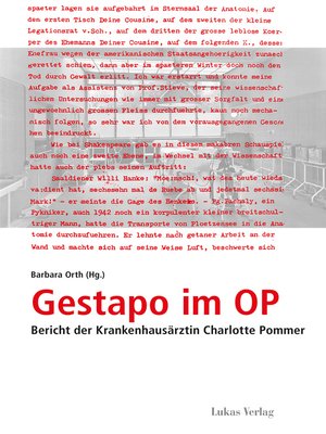 cover image of Gestapo im OP